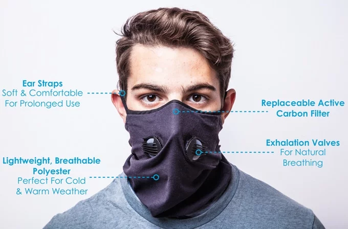 Inversion Air Pollution Gaiter 2.0 Will Save Your Lungs from Pollution 1