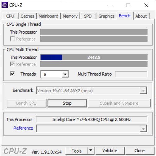 cpu stress test