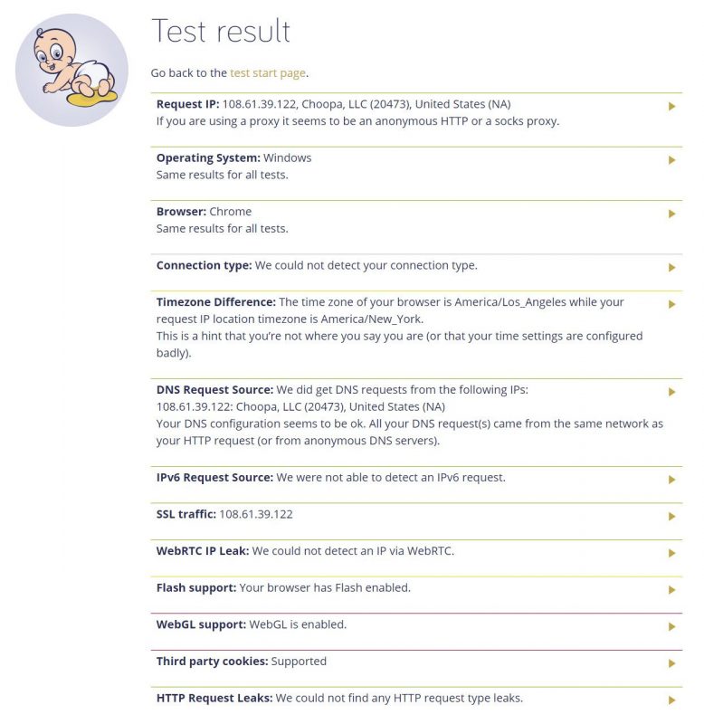 How to Use an IPLeak Test to Test Your VPN 3