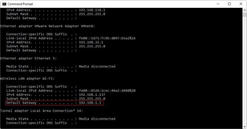 How to Find Your Router's IP Address 5