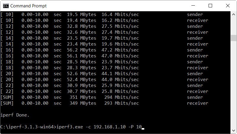 How to Use Iperf to Test Network Speed 4