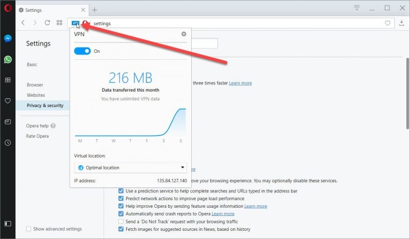 How to Use Opera VPN 6