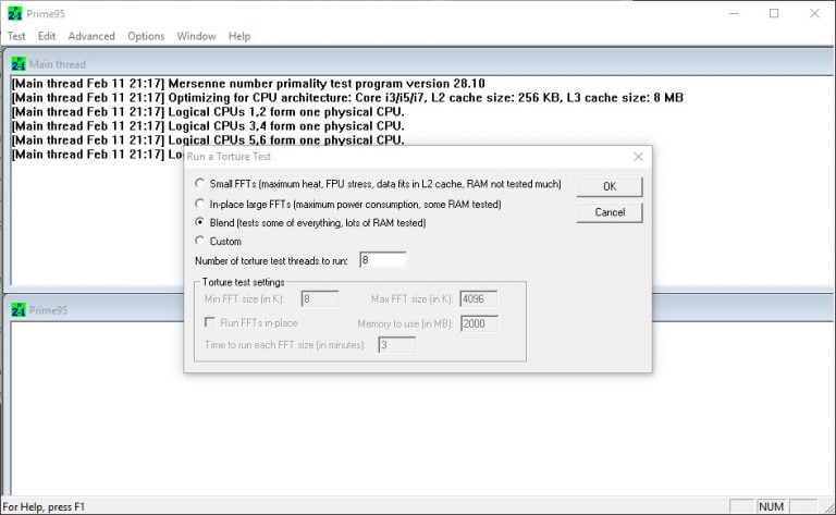 ocp cpu stress test