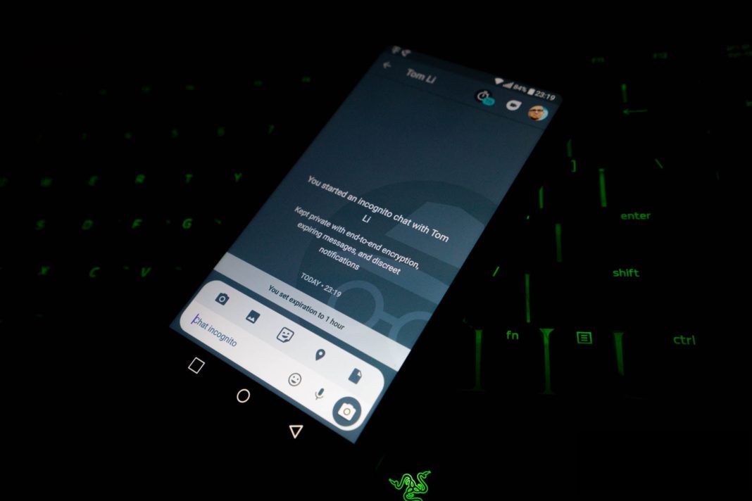 encrypted messages app