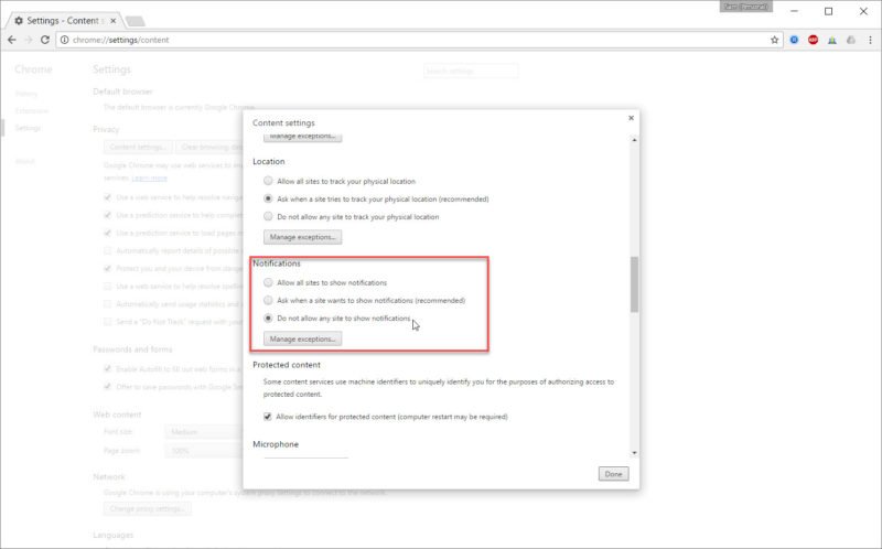 How to Disable Chrome Notifications in Windows 10 5