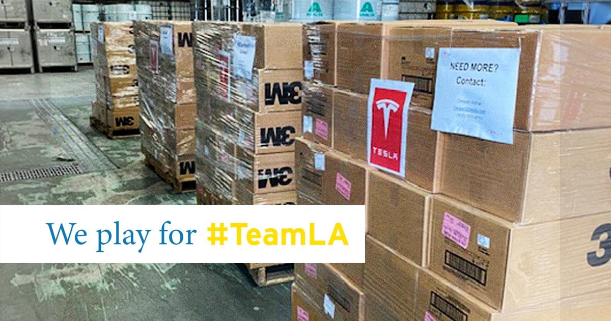 Tesla Delivers 50,000+ N95 Masks, 1,000+ Ventilators to Fight Coronavirus Outbreak